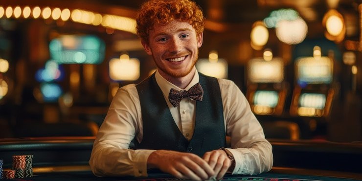 Live dealer blackjack table with multi-camera feed on situstoto88